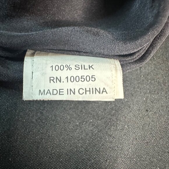 Asian Image Silk Kaftan Buddha Dress One Size Up to XL Loungewear India RARE Zen - Picture 6 of 14